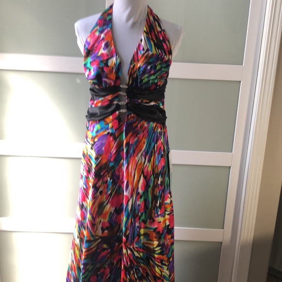 Multi-Color Maxi Dress - Picture 2 of 13